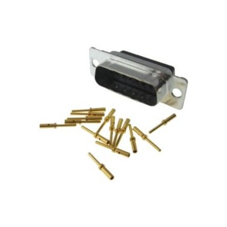 Itt Cannon DSUB 15M CRIMP GF TIN DAU15PK87